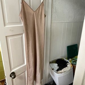 Wilfred free midi slip beige size medium